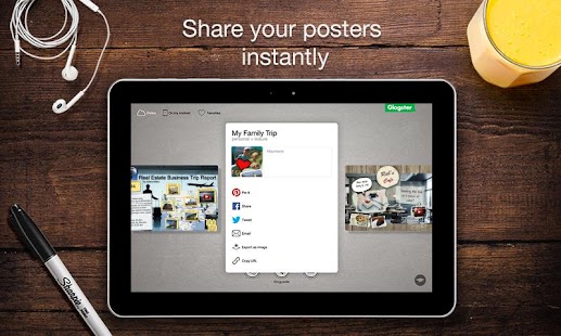 Glogster - Multimedia Posters Screenshot