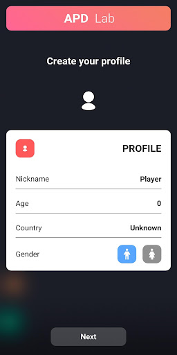 Android application APD Recollection screenshort