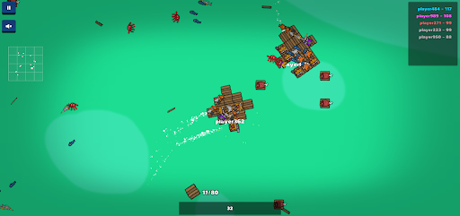 Raft Cat io - multiplayer Screen 2