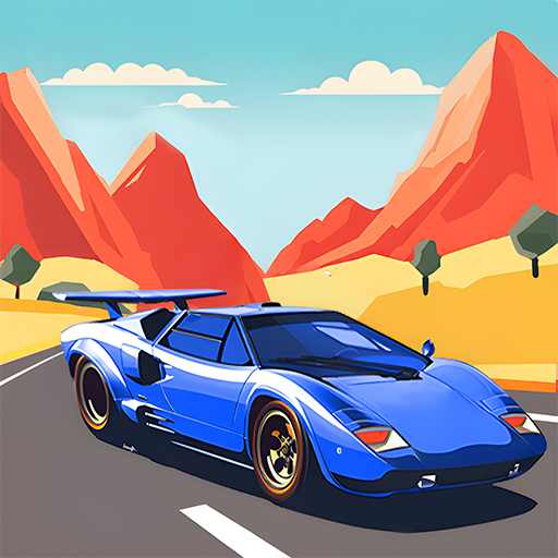 Merge Race - Idle Car games  Icon