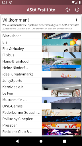 Android application AStA Ersti-Tüte screenshort
