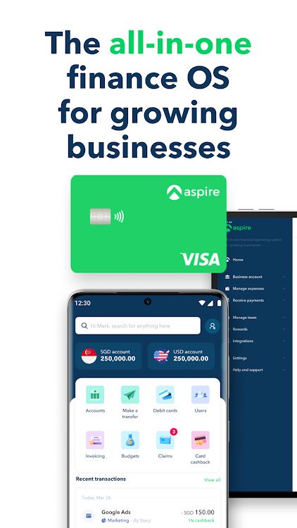 Aspire Business Account & Card - 2.29.21 - (Android)