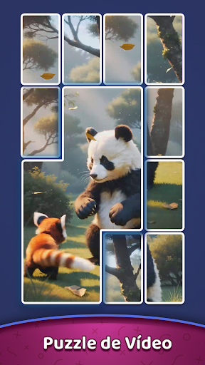 JigLive: Puzzles de Vídeo Captura de Pantalla del Juego Android 1