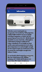 epson 93+ projector guide 4 APK + Mod (Unlimited money) إلى عن على ذكري المظهر
