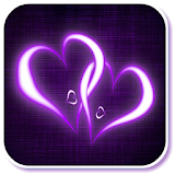 Purple Heart Live Wallpaper icon