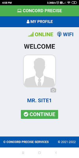 Precise Site Screen 2