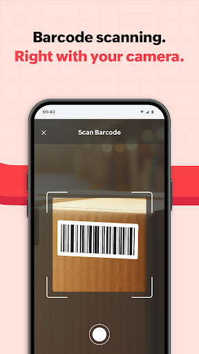 Screenshot of Barcode & QR Code Generator
