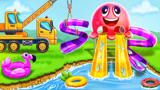 trò chơi xây dựng xe tải Mod Full Apk + iOS