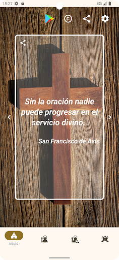 Android application Santo screenshort