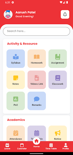 Vachi Education Screen 2