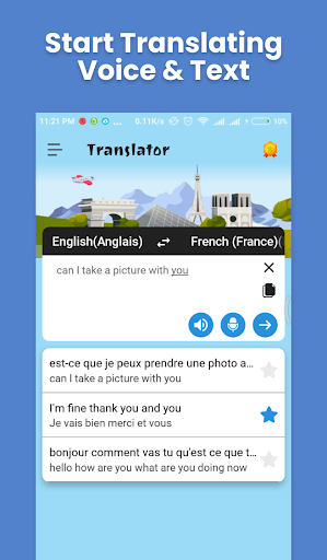 French - English Translator Screen 2