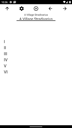 Android application Book, A Village Stradivarius screenshort