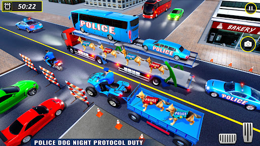 Police Dog Transport Car Games 2.0 screenshots 16