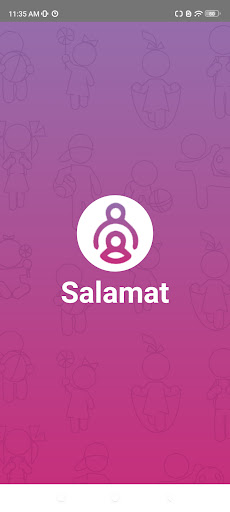 Android application Salamat screenshort