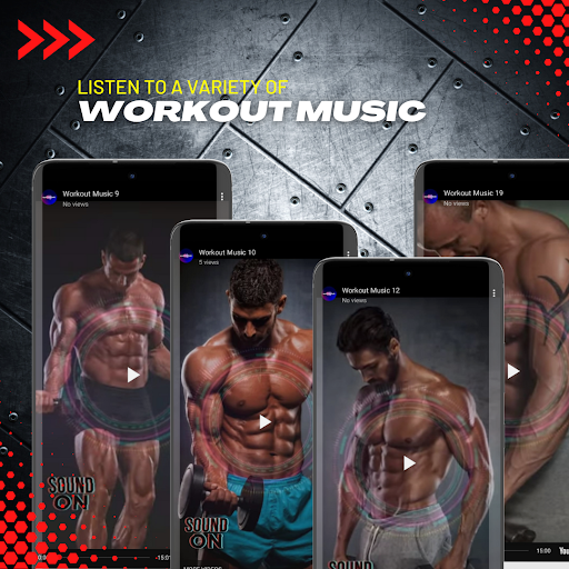 Workout Music App Screen 3