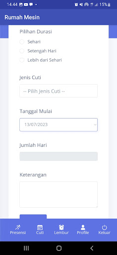 Rumah Mesin Screen 2