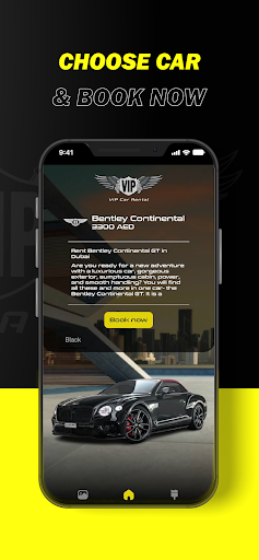 VIP Rent A Car Screen 2