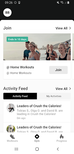 My Fitness 24/7 Screen 2