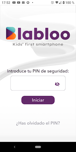 Android application Blabloo Parents screenshort