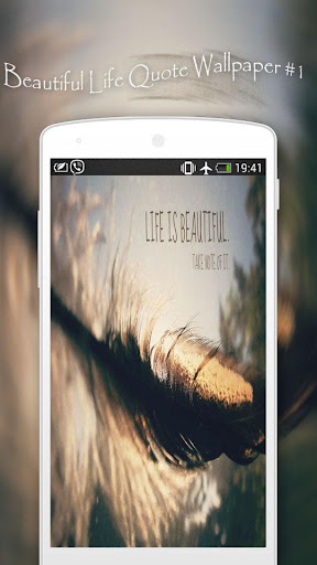 Beautiful Life Quote Wallpapers