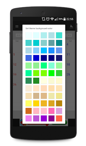 Calendar, Holiday, Notes, Memo Screen 3