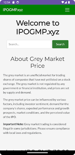 Android application IPOGMP.xyz screenshort