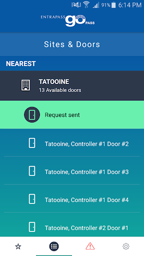 EntraPass go Pass Screen 3