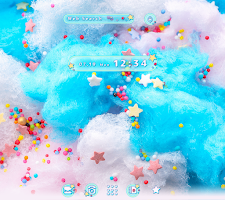 screenshot of Cotton Candy Theme