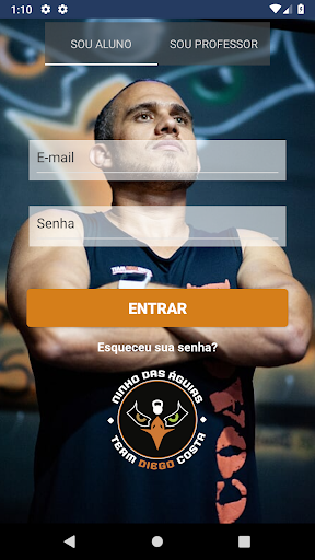 Android application Team Diego Costa screenshort