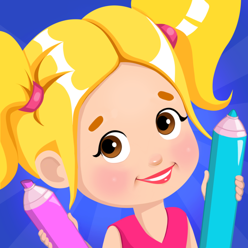 Like Nastya Coloring Book Logo