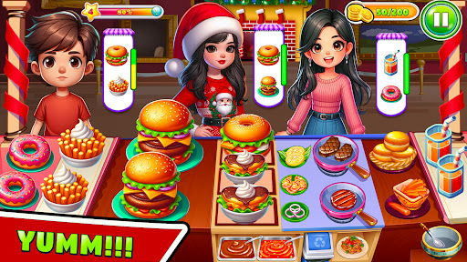 Android application Cooking Challenge- Food Games screenshort