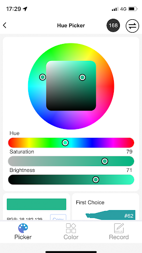Magic Color 168 Screen 3