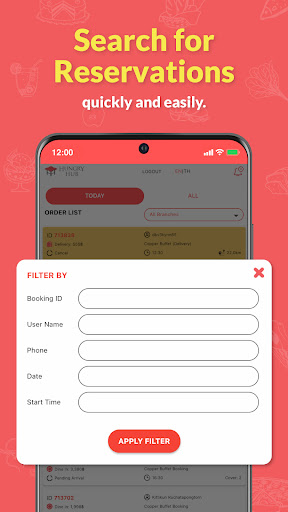 Hungry Hub Partner Screen 2