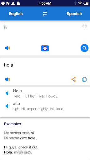 Android application Language Translate All screenshort