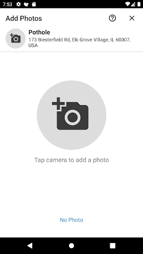Screenshot of MyEGV