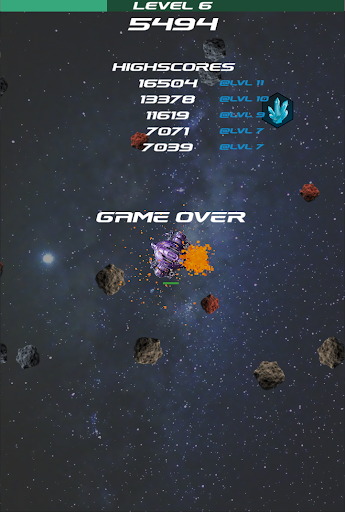Asteroid Impact Screen 3