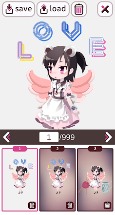Chibi Girls - Doll Creator - Screenshot 3