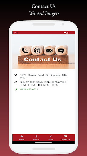 Wanted Burgers Screen 3