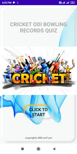 Android application CRICKET ODI BOWLING RECORDS screenshort