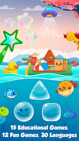 Game screenshot Bubble pop game - Baby games mod apk