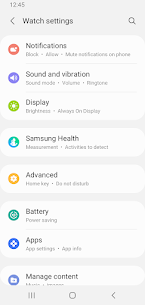 Galaxy Wearable APK Download for Android (Samsung Gear) 5