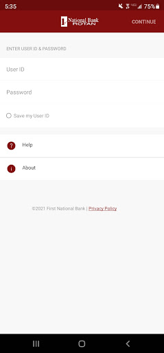 Android application FNBRotanMobile screenshort