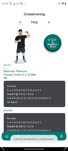 FitnessLab Crosstraining Screen 3