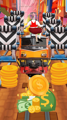 Subway 3d Rush Runner Game - Screenshot 1