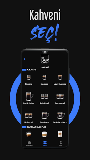 Android application Dr House Cafe screenshort