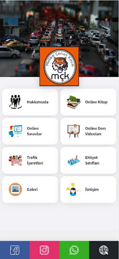 Android application Melike Çenet Kırcılı MTSK screenshort