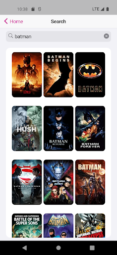 Android application Supercritical screenshort