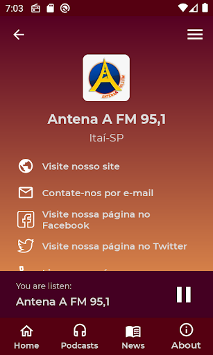 Antena A FM 95,1 Screen 2