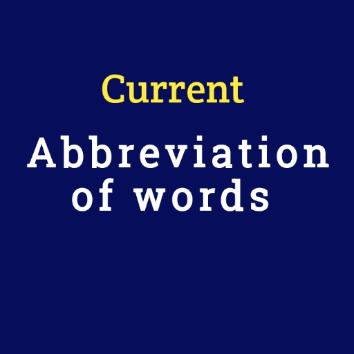 Abbreviation of words logo