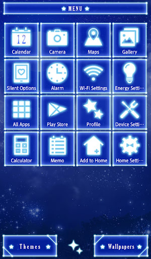 Blue Moon Theme Screen 2
